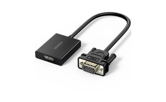 UGREEN VGA to HDMI Adapter (VGA Male to HDMI Female Converter)